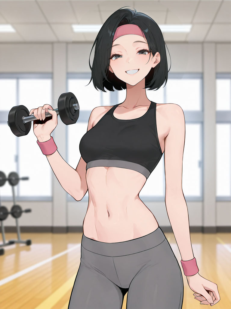 瑜伽裤 女青年