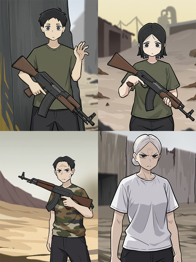 手书风格lora_赤奣